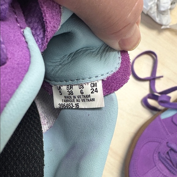 Puma Palermo Athletic shoes size 6, purple, new in box, - Picture 7 of 11